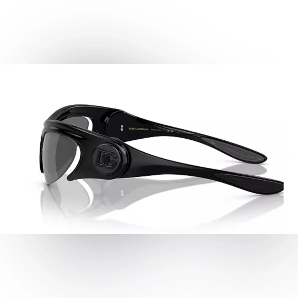 Dolce & Gabbana DG6192 Black Grey Mirror Men's 58 mm Sunglasses